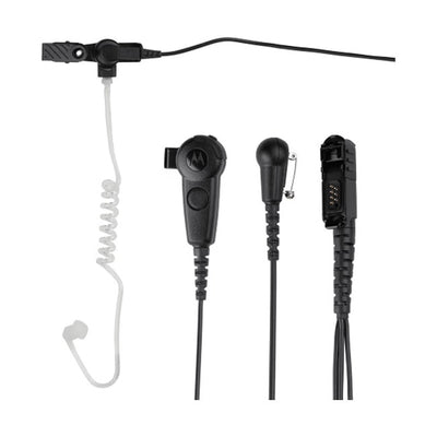 Motorola PMLN6754A – Zestaw 3-przewodowy IMPRES z rurką akustyczną, czarny, do R5 i DP3441e