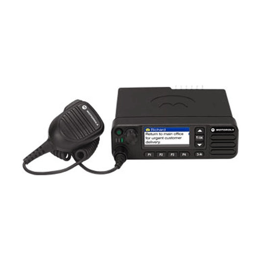 Motorola MOTOTRBO DM4601e – radiotelefon przewoźny DMR z kolorowym wyświetlaczem, zdjęcie 1