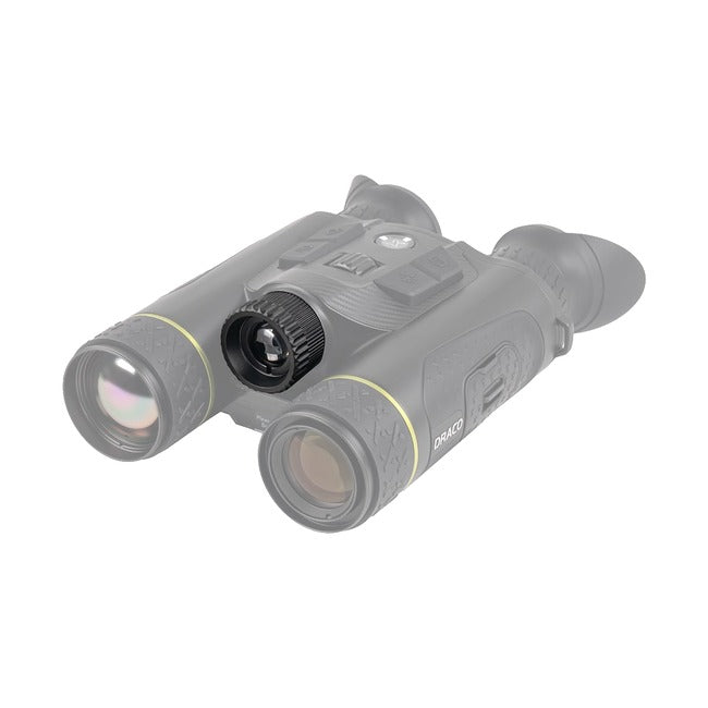 Pixfra iluminator IR 850 zamontowany w lornetce Pixfra Draco