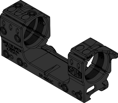 Montaż SPUHR SP-4601C (obejmy 34mm)