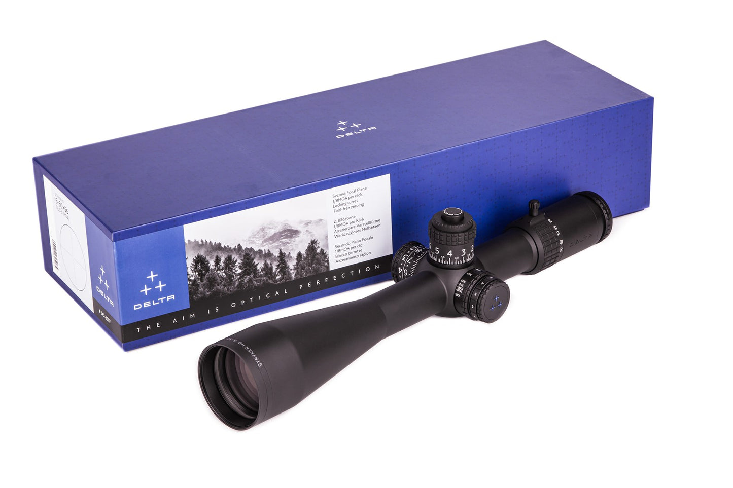 Delta Stryker HD 5-50x56 SFP DLS-3 Riflescope